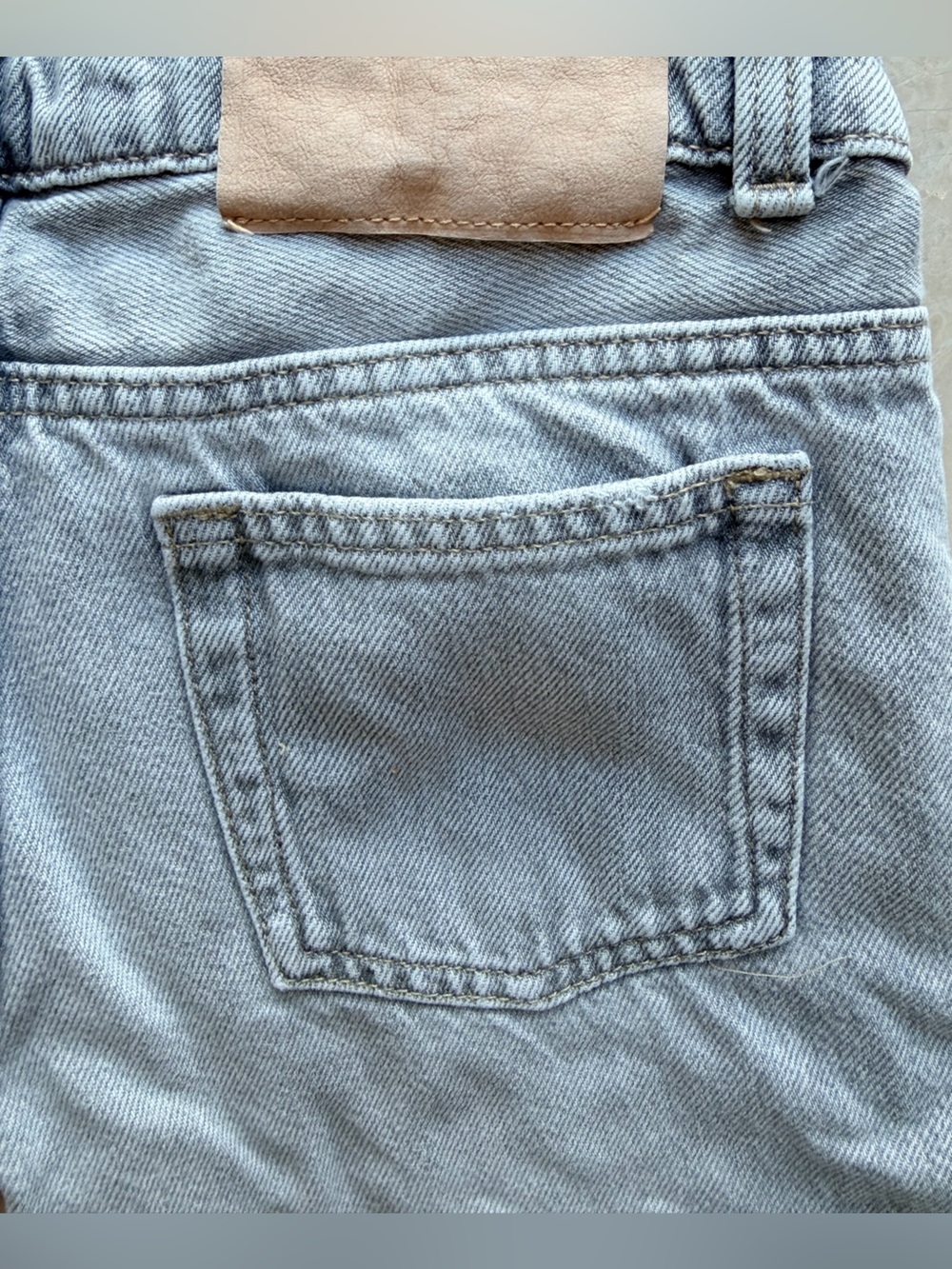 ZARA Jeans Size 9/10 kids , boys, girls, gray color, cotton 100%. - Picture 7 of 13